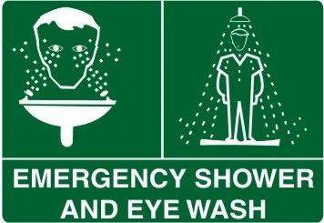 E 216 — EMERGENCY SHOWER AND EYE WASH